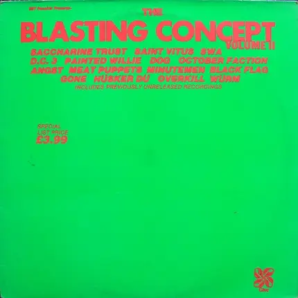 Black Flag, Minutemen, SWA... - The Blasting Concept Volume II