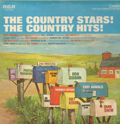 Eddy Arnold, Chet Atkins a.o. - The Country Stars! The Country Hits!