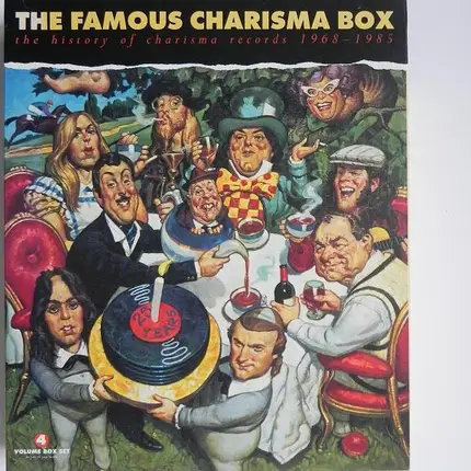 Vivian Stanshall,Rare Bird,Lindisfarne,Alan Hull,u.a - The Famous Charisma Box - The History Of Charisma Records 1968 - 1985