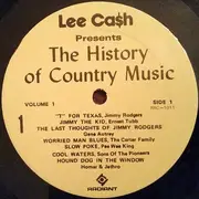 LP - The Carter Family, Pee Wee King, Sons Of The Pioneers... - The History Of Country Music Volume I