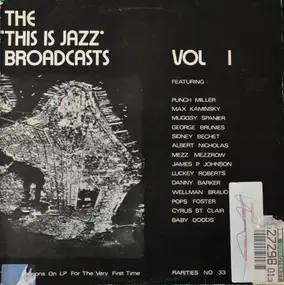 Punch Miller - The 'This Is Jazz' Broadcasts, Vol 1