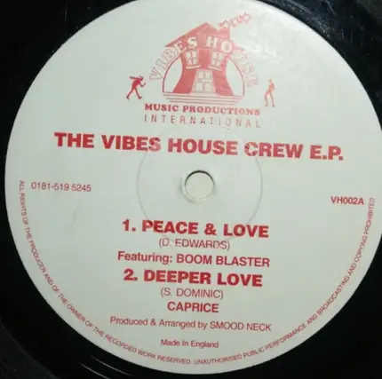Various - The Vibes House Crew E.P.