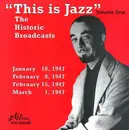 Double CD - Various - This Is Jazz: The Historic Broadcasts, Volume One