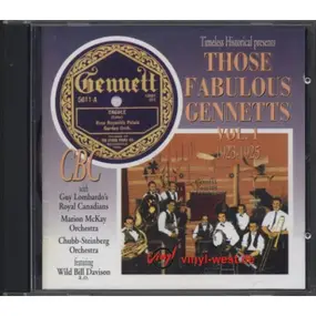 Various Artists - Those Fabulous Gennetts Vol. 1 (1923-1925)