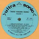 LP - Various - Those Golden Oldies Volume 1