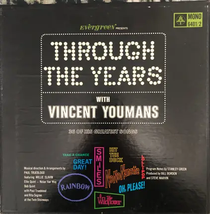 Various - Through The Years With Vincent Youmans