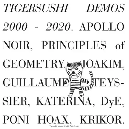 Poni Hoax / Apollo Noir a.o. - Tigersushi Demos 2000 - 2020