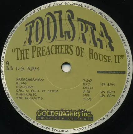 House Acappellas Sampler - Tools Pt.4 "The Preachers Of House II"