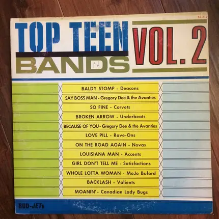 Deacons, Novas, Corvets a.o. - Top Teen Bands Vol. 2