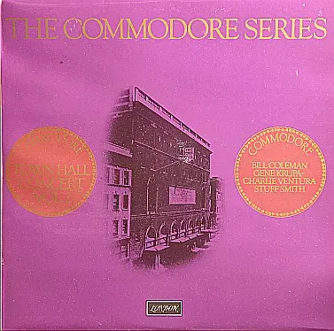 Gene Krupa/Charlie Ventura Trio, Bill Coleman Quartet, Stuff Smith Trio - Town Hall Concert