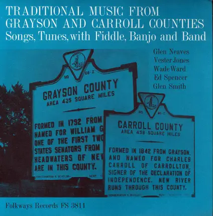Various - Traditional Music From Grayson And Carroll Counties