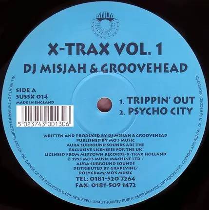 DJ Misjah / DJ Tim - Trax Vol. 1