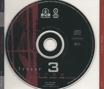 Various Artists - Tresor 3 - New directions in global Techno