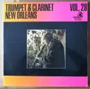 Double LP - King Oliver / Louis Armstrong / Honore Dutrey - Trumpet & Clarinet New Orleans (Vol.28) - Gatefold