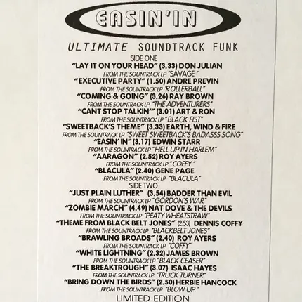 Don Julian, Andre Previn, Ray Brown a.o. - Ultimate Soundtrack Funk