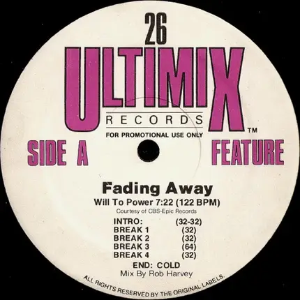 Will To Power, Duran Duran, Kon Kan a.o. - Ultimix 26