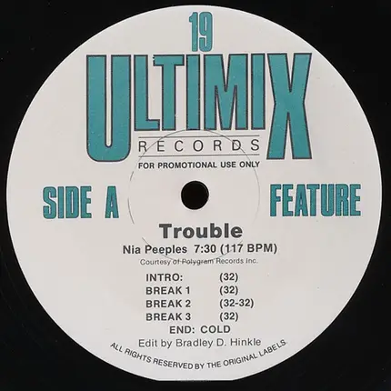 Nia Peeples, Swing Out Sister, First Impression a.o. - Ultimix 19