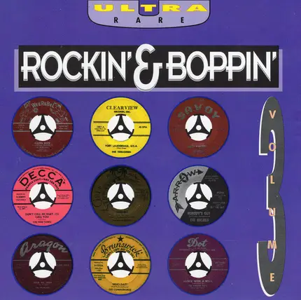 The Recalls / The Frontiers / The Commodores a.o. - Ultra Rare Rockin' & Boppin', Volume 3