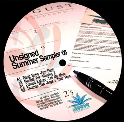 Bang Bang,Manuel Tur, a.o. - Unsigned Summer Sampler '06