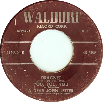 Enoch Light & His Orchestra /The Brigadiers /Betty Harris With Dolph Williams /Artie Malvin - Waldorf Sampler