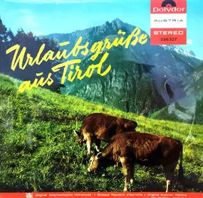 Various Artists - Urlaubsgrüße Aus Tirol