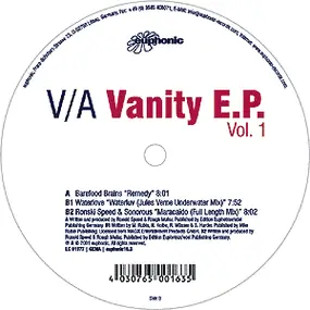 Barefoot Brains - Vanity EP Volume 1