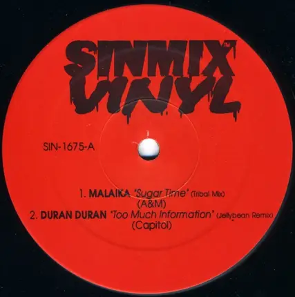 Malaika, Duran Duran, Nu Colours - Sugar Time, Too Much Information, Power