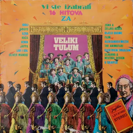 Idoli, D'Boys, Azra, Xenia - Veliki Tulum - 16 Hitova