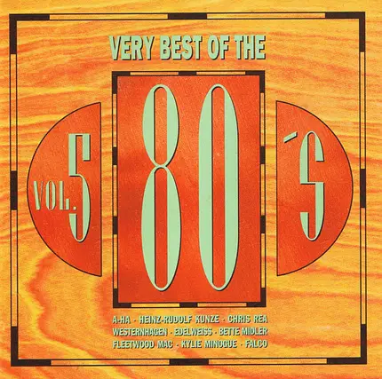 A-ha, Yes, Alphaville a.o. - Very Best Of The 80's Vol. 5