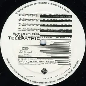 Various Artists - Via Telepathic - The Telepathic Superstition Remix E.P.