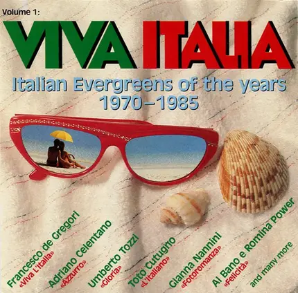Various - Viva Italia Volume 1 - Italian Evergreens Of The Years 1970-1985