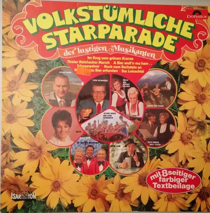 Alfons Bauer, Egon Helmhagen, Maria und Margot Hellwig, a.o. - Volkstümliche Starparade Der Lustigen Musikanten