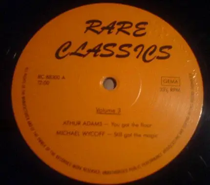 Arthur Adams, Michael Wycoff, Chocolate Milk, Harold Melvin - Volume 3