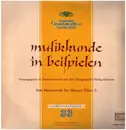 LP - Monteverdi / Mozart - Musikkunde in Beispielen