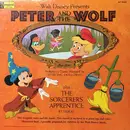 LP - Walt Disney - Walt Disney Presents Peter And The Wolf (Plus The Sorcerer's Apprentice) - Gatefold Booklet