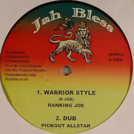 Ranking Joe / Kush-I / Pickout All-Stars - Warrior Style