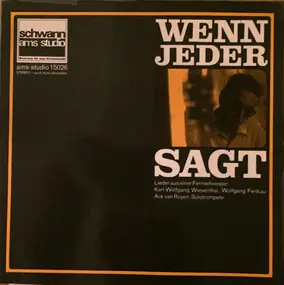 Various Artists - Wenn Jeder Sagt
