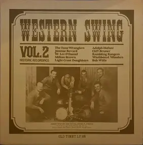 The Tune Wranglers - Western Swing Vol. 2 (Historic Recordings)