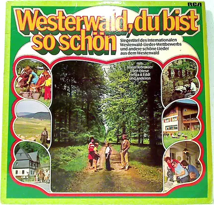 Hansl Krönauer, Singschar Wallmerod, Elisabeth Gilberg a.o. - Westerwald, Du Bist So Schön