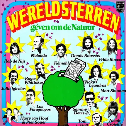 Vicky Leandros / Rob de Nijs / Nicole Croisille a. o. - Wereldsterren Geven Om De Natuur
