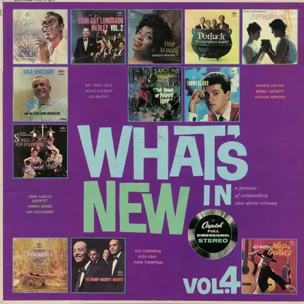 Hank Thompson, Dakota Staton, a.o. - What's New? Vol. 4