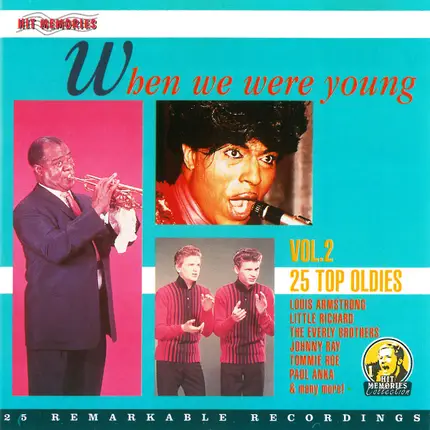 Joan Weber / Johnnie Ray / Frankie Avalon / a.o. - When We Were Young Vol. 2 (25 Top Oldies)