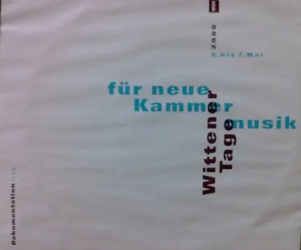 Christina Kubisch / Misato Mochizuki - Wittener Tage Für Neue Kammermusik 2000