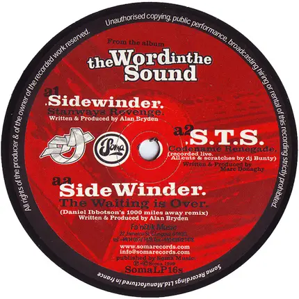 Sidewinder/S.T.S - Word In The Sound Sampler