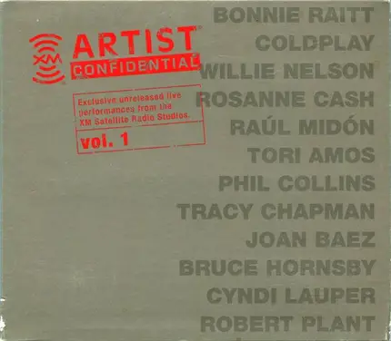 Rainy Day Man, Clocks, Always on My Mind - XM Artist Confidential Vol. 1