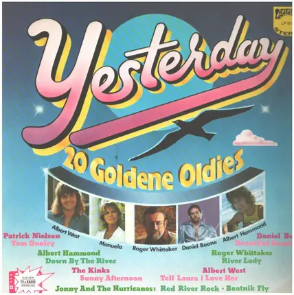 Roger Whittaker / Daniel Boone / Johnny And The Hurricanes a.o. - Yesterday - 20 Goldene Oldies