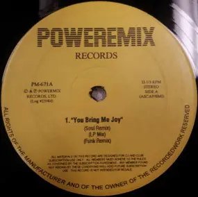 Various Artists - You Bring Me Joy