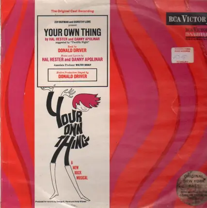 Zev Bufman, Hal Hester, Donald Driver,... - Your Own Thing