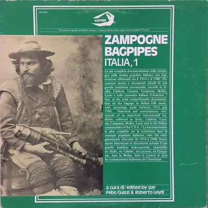 Febo Guizzi, Roberto Leydi - Zampogne / Bagpipes. Italia, 1