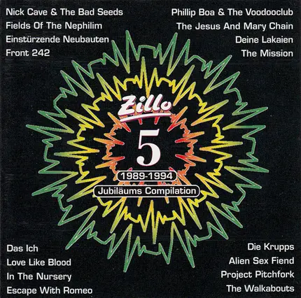 Nick Cave & The Bad Seeds / The Walkabouts / etc - Zillo Jubiläums Compilation 1989-1994